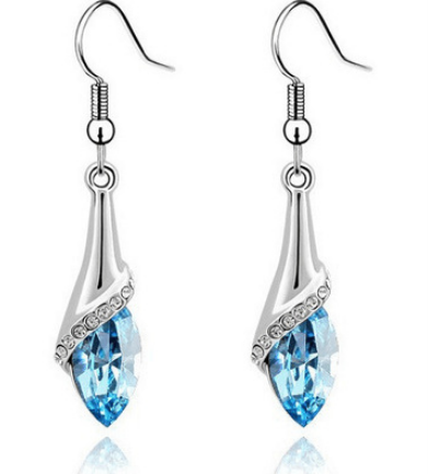 New Angel Elf Earrings Necklace Bracelet Three-piece Austria Crystal Alloy Jewelry Set - Niki Ice Jewelry 