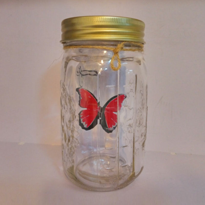 Simulation Butterfly Cute Photo in a Butterfly Jar