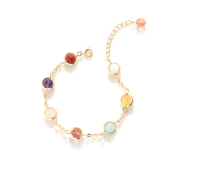 Rainbow candy bracelet - Niki Ice Jewelry 