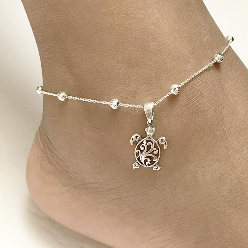 Sterling Silver Cute Anklet Bracelets Fashion Jewelry - Niki Ice Jewelry 