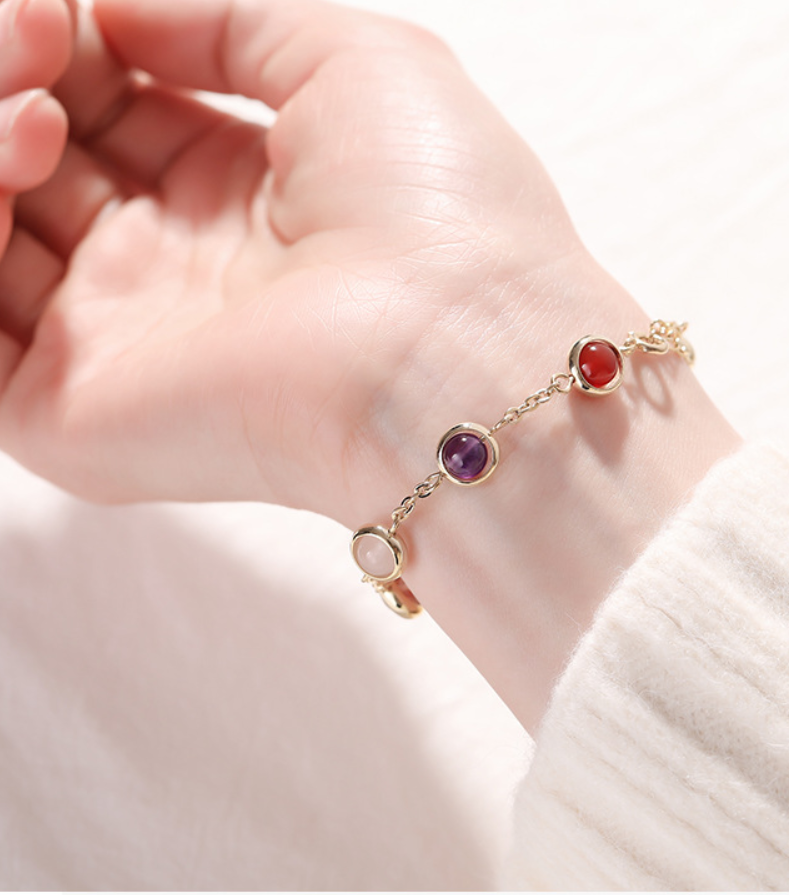 Rainbow candy bracelet - Niki Ice Jewelry 