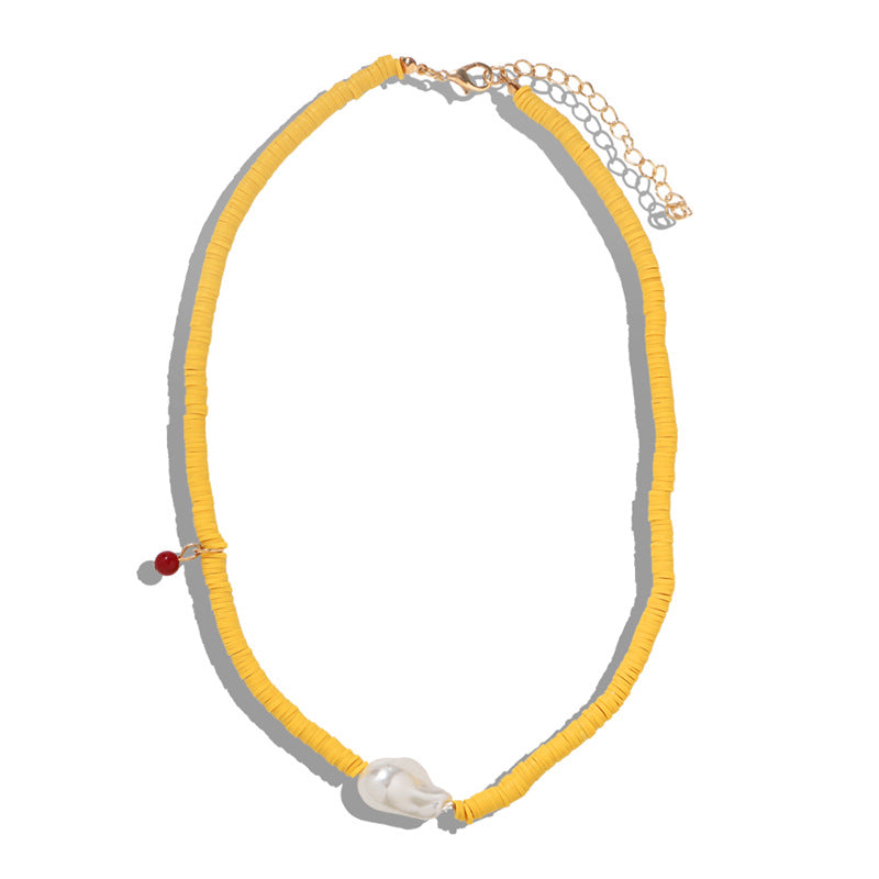 Bohemian handmade rice Bead Necklace - Niki Ice Jewelry 