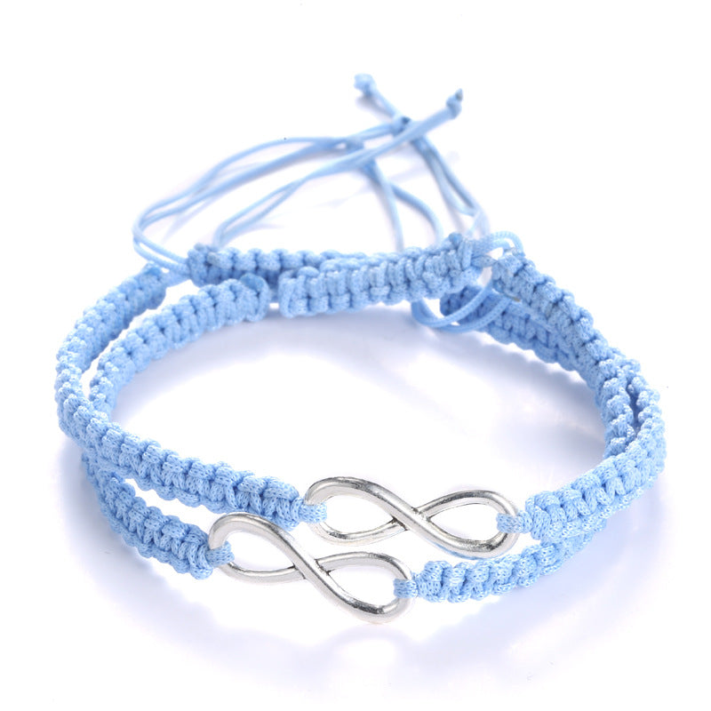 Hand-Woven Bracelets For Couples Girlfriends Gift Jewelry Bracelet Ladies - Niki Ice Jewelry 