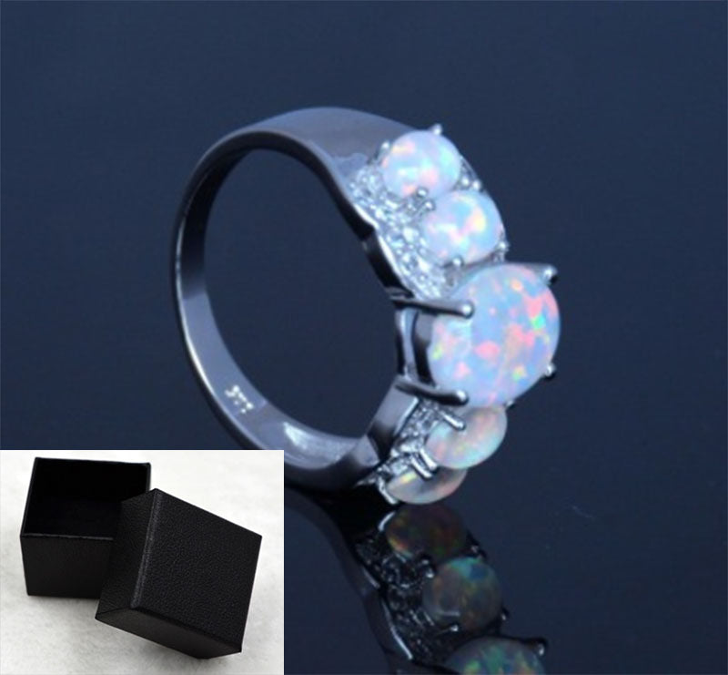 5 oval Diamond shape of common Opal for a Bohemian style