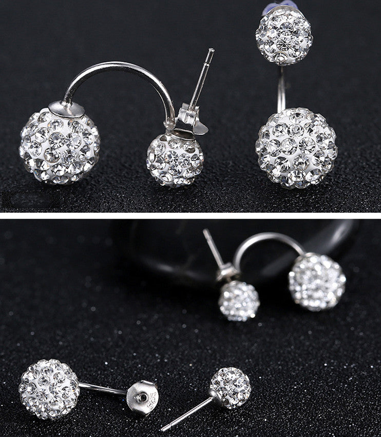 Rhinestone earrings - Niki Ice Jewelry 