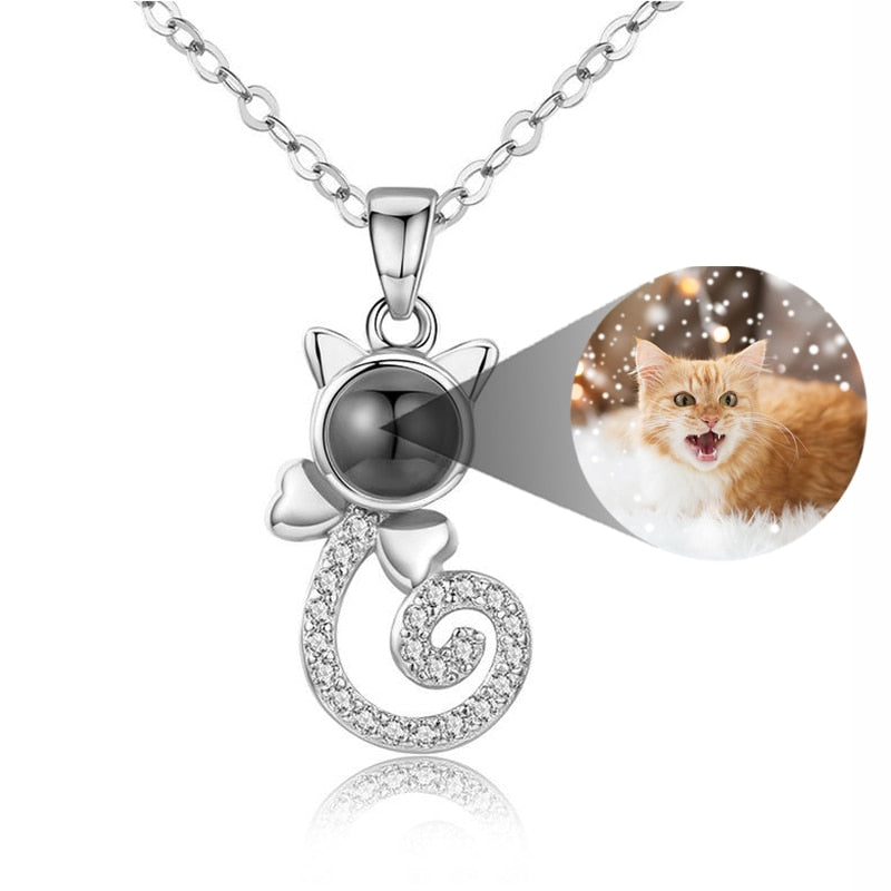 Personalized Pet Photo Dog Paw Pendant For Charm Choker Necklace Jewelry - Niki Ice Jewelry 