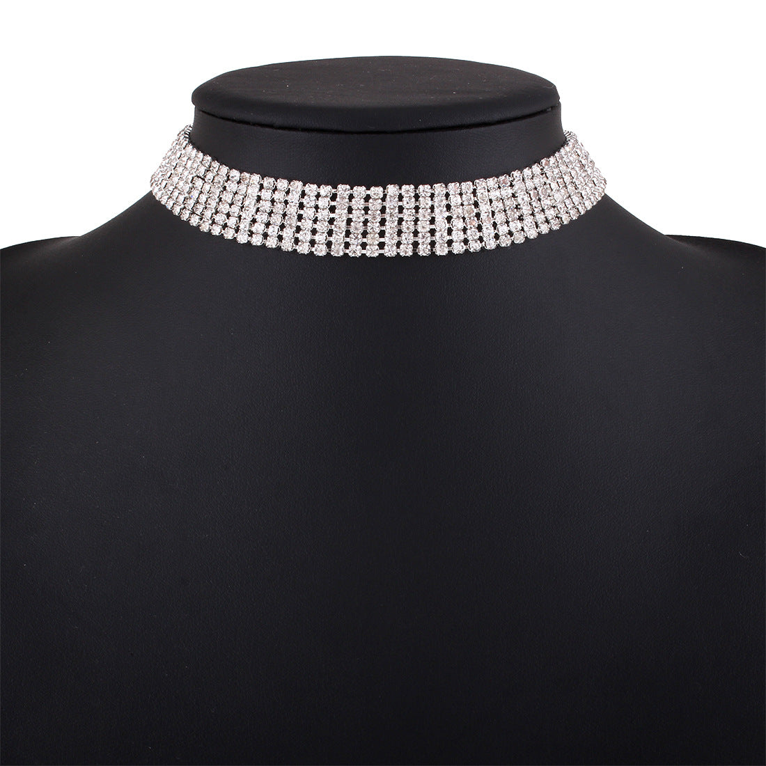 Full Rhinestone Necklace - Niki Ice Jewelry 