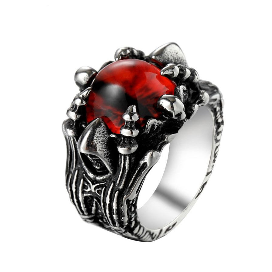 Fashion Creative Evil Eye Rings For Men Women Personality Male Punk Ring Jewelry - Niki Ice Jewelry 